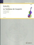 Le Tombeau De Couperin For Violin And Piano