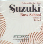 Suzuki Bass School CD, Volume 1 [String Bass]