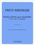 Kreisler - Praeludium and Allegro