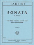 Tartini - Sonata in D major (with Cello ad lib.)