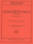 Mozart - Concerto No. 5 in A Major, K.219