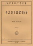 Kreutzer - Forty-two (42) Studies For  Viola