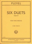 Pleyel - 6 Duets Op. 8 for two Violas