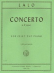 Lalo - Concerto in D minor, for Cello and Piano