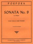 Porpora - Sonata No,. 9 In E Major for Viola and Piano