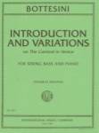 Introduction and Variations on The Carnival in Venice, for String Bass and Piano