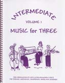 Intermediate Music for Three, Vol. 1 - Repertoire, Part 1 (Flute or Oboe or Violin)