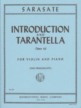 Sarasate - Introduction and Tarantella