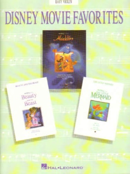 Disney Movie Favorites, Violin