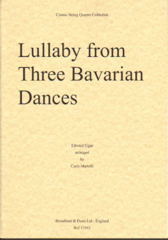 Lullaby from Three Bavarian Dances, Parts
