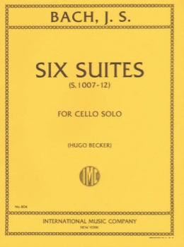Bach - Six Suites (S. 1007-12) for Cello Solo