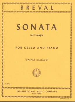 Breval - Sonata In G Major for Cello and Piano