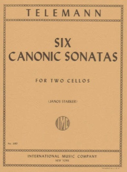 Telemann -Six Canonic Sonatas for Two Cellos
