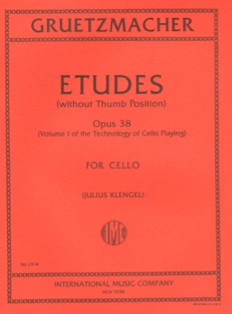 Gruetzmacher - Etudes without Thumb Position op 38 for Cello