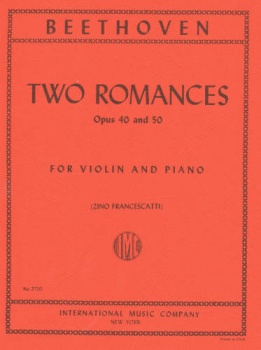 Beethoven - Two Romances, Op. 40 and 50, for Violin and Piano
