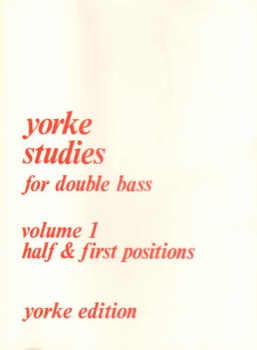 Yorke studies for double bass, Volume 1