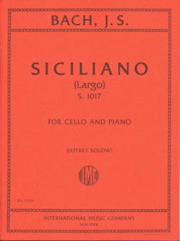J.S. Bach: Siciliano (Largo), S. 1017
