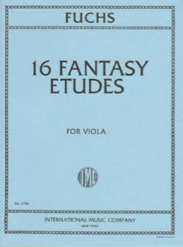 Fuchs - 16 Fantasy Etudes for Viola