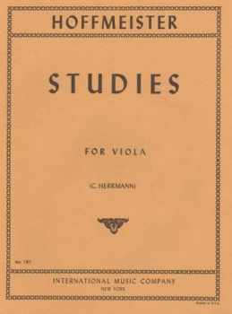 Hoffmeister - (Twelve) Studies for Viola
