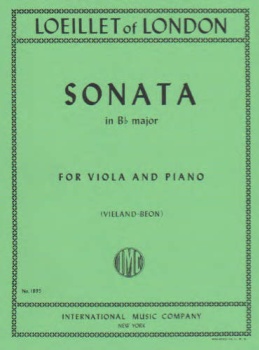 Loeillet - Sonata In B Flat major for Viola and Piano