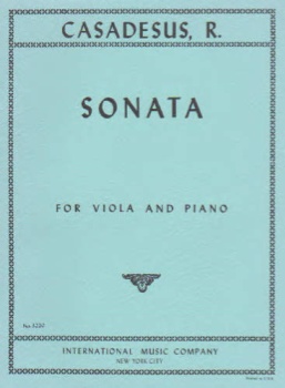 Casadesus - Sonata for Viola and Piano