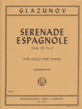Glazunov, Alexander: Serenade Espagnole Op20 No5
