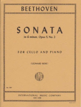 Beethoven: Sonata In G, Op5 No2