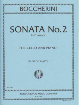 Boccherini L: Sonata No2 In C