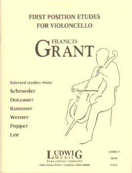 First Position Etudes For Violincello