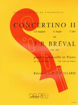 Concertino No 2 In C Major, for Cello and Piano