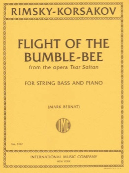 Flight of the Bumble-Bee, from the Opera Tsar Saltan, for String Bass and Piano