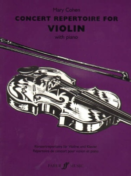 Concert Repertoire for Violin with Piano