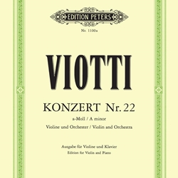 Viotti - Concerto No. 22 in A minor, for Violin and Piano